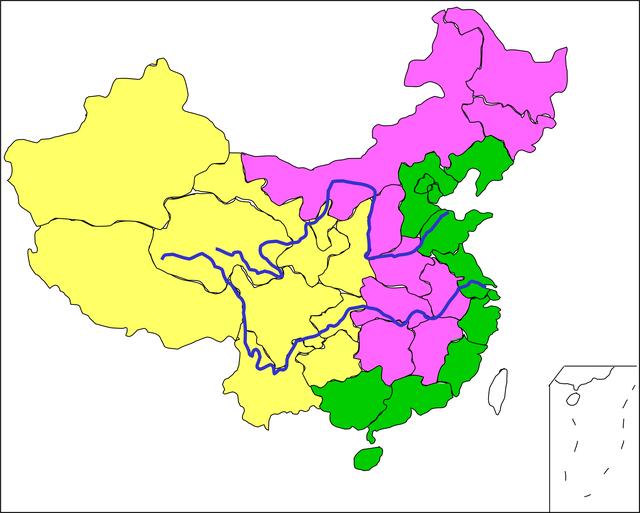 图集:33幅中国地图空白线描图关于【中国政区图简笔画】:图集:33幅