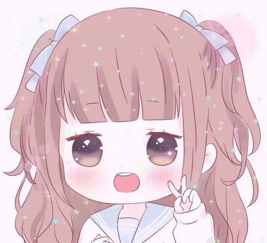 q版人物萌图女可爱，可爱女生Q版头像微信（超可爱的Q版头像ง⍢⃝）