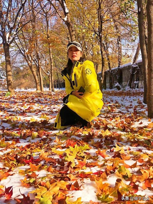 情侣唯美雪景图片，情侣唯美雪景图片真实（冬日初雪印象：一半冬雪）