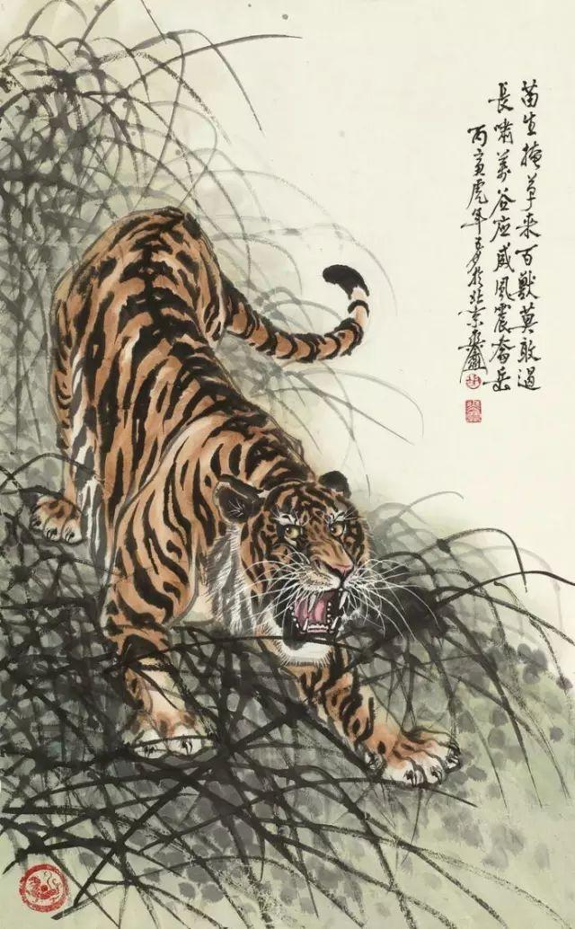 哪位著名画家擅长画虎，哪位著名画家擅长画虎画（“被埋没的画虎大师”胡爽庵）