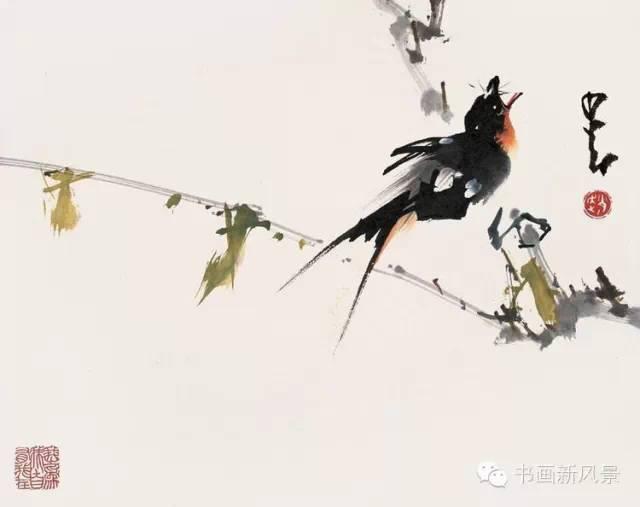 花鸟草虫大全，赵少昂花鸟草虫精选66幅