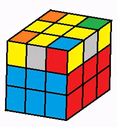 魔方第一层公式，魔方第一层快速形成立体十字（只用两条公式复原魔方）