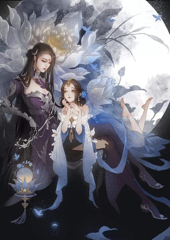 古戈力插画作品分享《狐狸娶亲》封面插画师塑造古风插画艺术经典