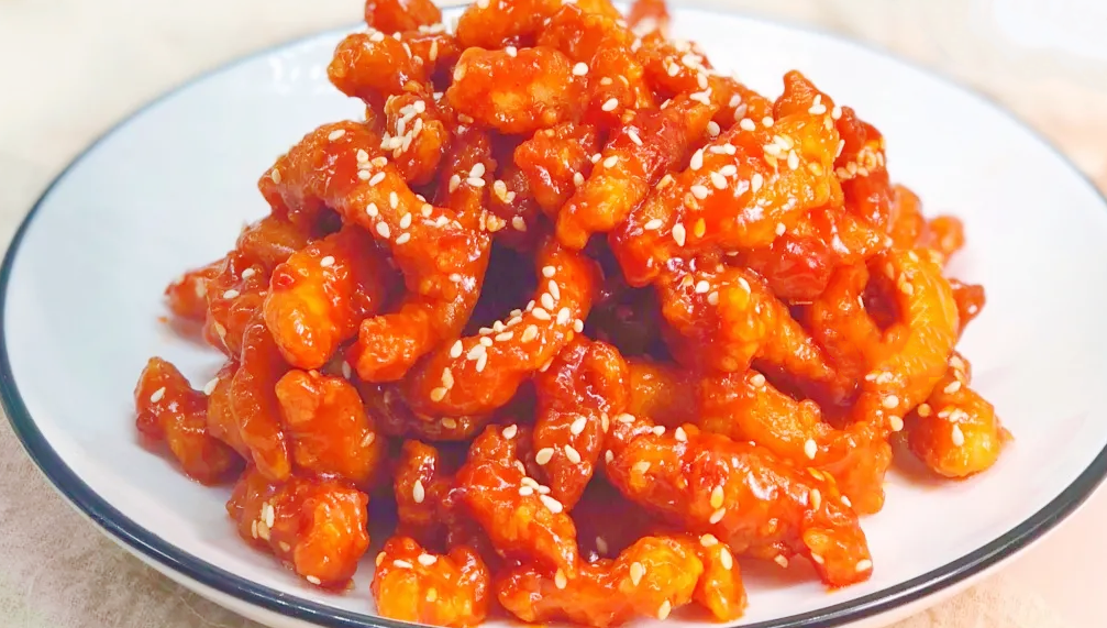 图片[1]-【糖醋鸡柳】做法步骤图 香甜美味 上桌就光盘过瘾-起舞食谱网