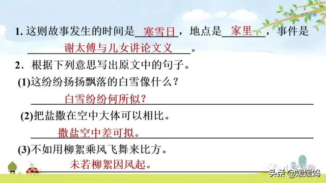 为设果下一句是什么，为设果什么意思（五年级下册语文第21课《杨氏之子》图文详解及同步练习）