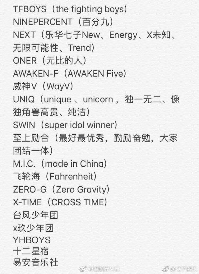 好听的团队名字，怎么取一个高雅好听的团队名字（有没有让你觉得哪团体的名字起得最好的）