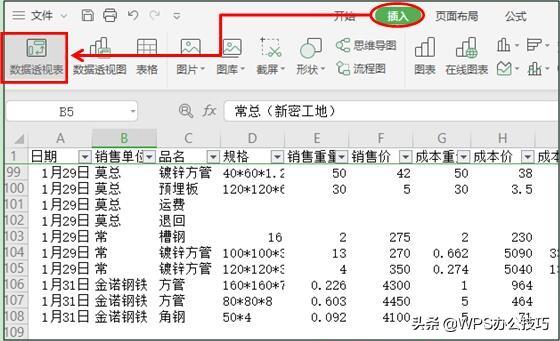 wps数据透视表，wps数据透视表怎么用（WPS表格数据透视表的应用）