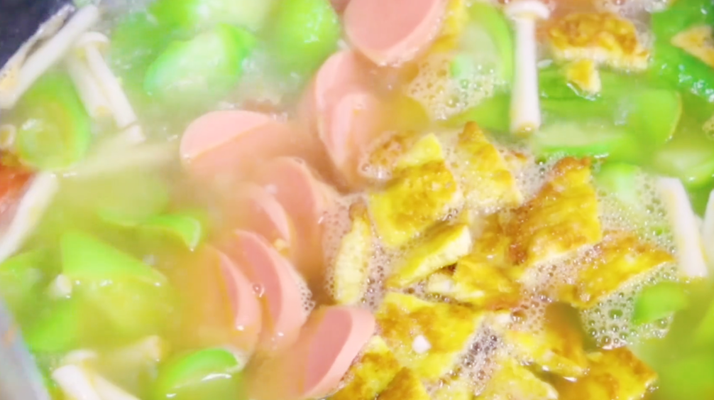 图片[6]-【丝瓜白玉菇汤】做法步骤图 营养又美味 清甜开胃还解油腻-起舞食谱网