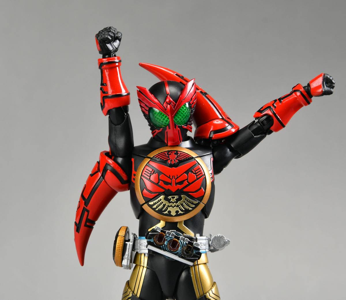 78官测:万代 shf 真骨雕 假面骑士ooo 魂联组