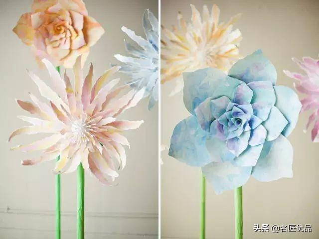 教师节礼物折纸手工花，手工折纸教程（教师节创意手工：一张纸）