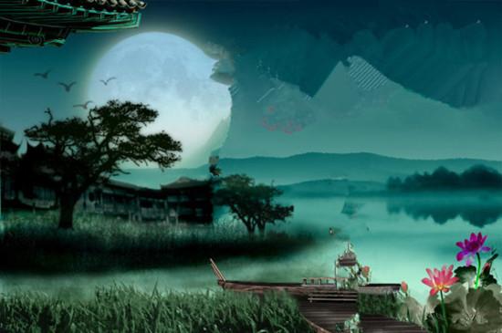 王者荣耀嫦娥图片，慕酒歌王者荣耀嫦娥后羿古风情侣头像微信（一日一诗词）