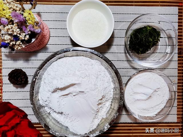 干的糯米白糍粑怎么吃，白糍粑的吃法（艾叶糍粑新吃法）