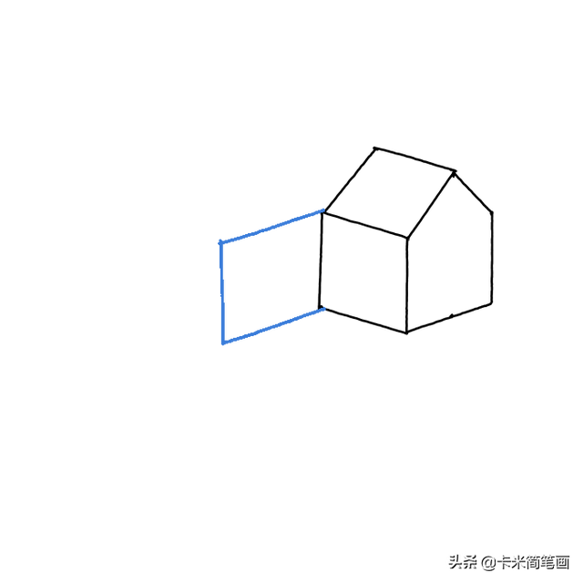 怎么画楼房简笔画，画楼房简笔画 幼儿园（简单又好看的房子简笔画教程）
