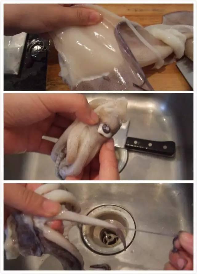 墨鱼如何清洗，常见海鲜清洗大全