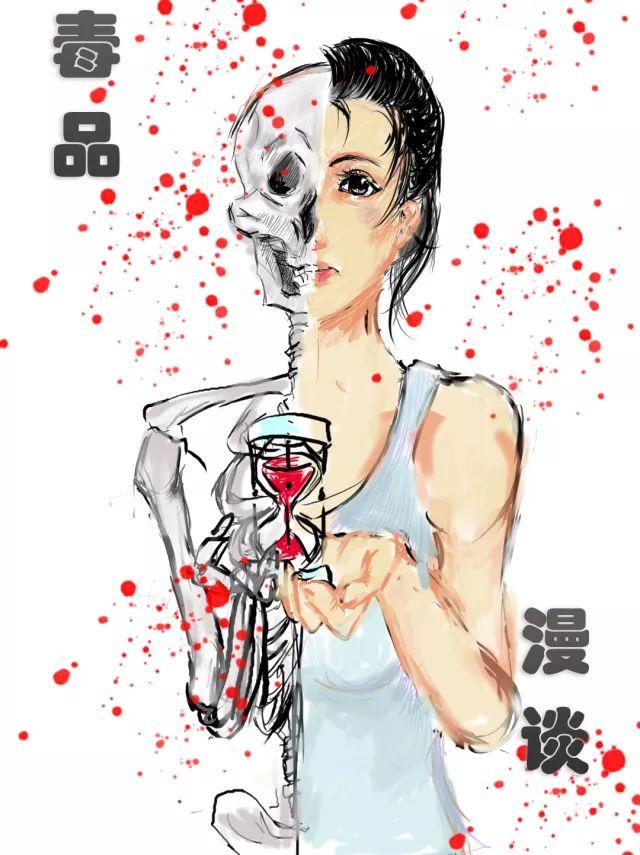 关于禁毒的绘画，关于一些禁毒的绘画作品（看看这位禁毒学子的手绘禁毒漫画）