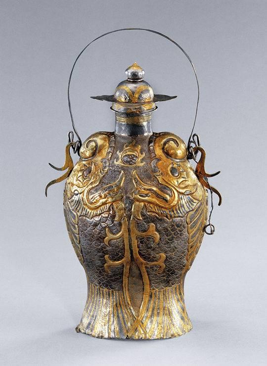 摩羯是什么动物，摩羯座代表动物（摩羯纹金花银提梁壶）