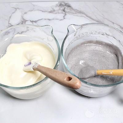 黑米糕正宗做法，大理石黑米糕的做法