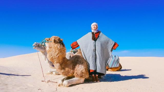 沙漠游记中的白骆驼，去三毛笔下的撒哈拉沙漠