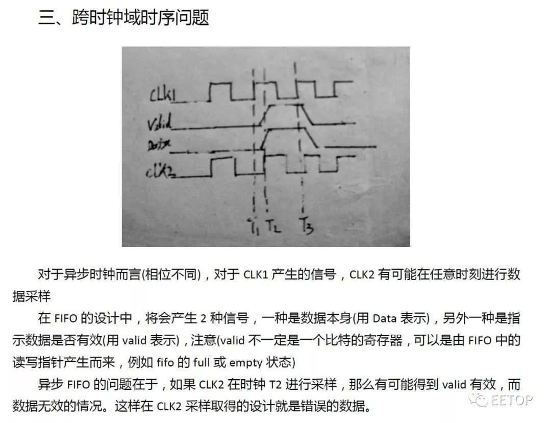 异步fifo读写时钟相差太大 异步fifo时序约束