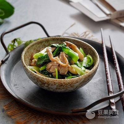 平菇怎么炒好吃，青菜炒平菇的做法