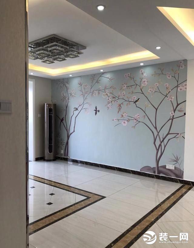 手绘背景墙效果图，手绘背景墙效果图_手绘背景墙装修设计效果图（没想到餐厅手绘背景墙让我最满意）