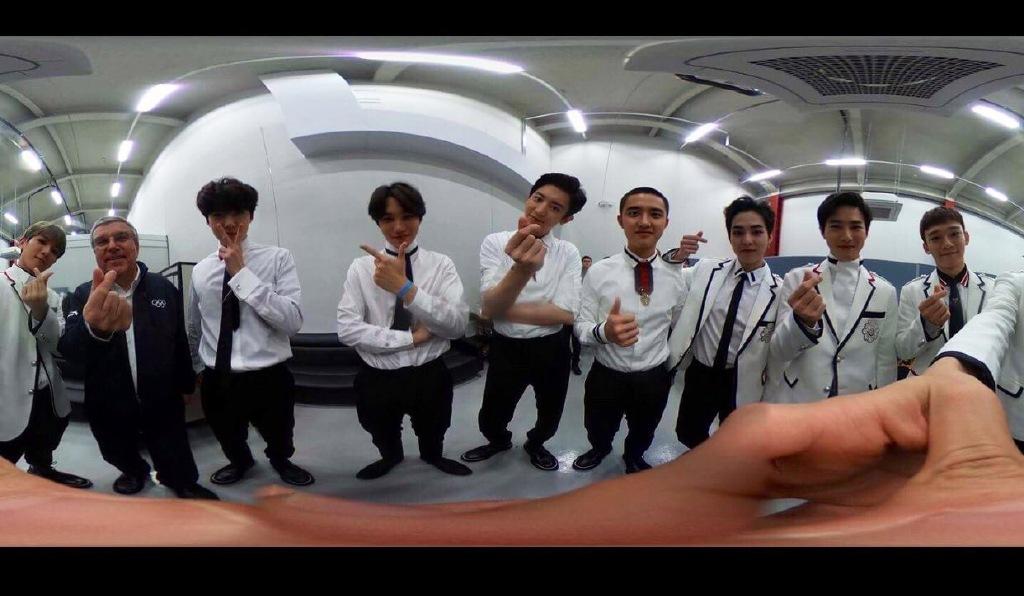 爱豆身高对比exo，这几个六四身的一查欧……我不是很敢认