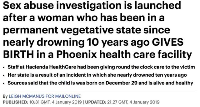 另类pregnant分娩临产，孕妇分娩视频（美国10年植物人女子护理中心怀孕生娃）