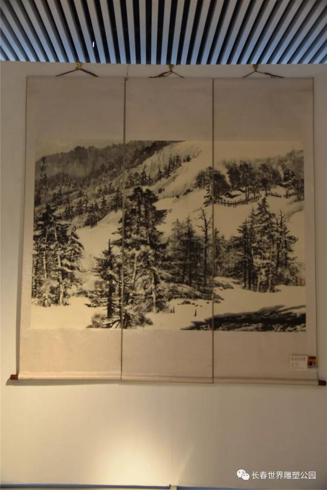 山魂女雕塑图片，山魂女（展览活动，赵明仁冰雪画展）