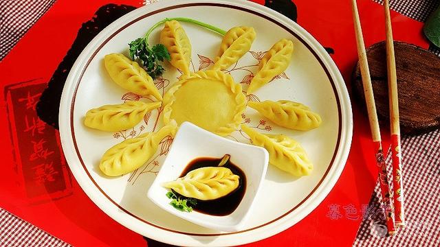 麦穗馅饺子的做法，年味十足中式面点