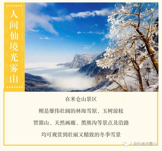 光雾山旅游攻略，光雾山自驾游攻略最全路线（光雾山“冬季旅游攻略”新鲜出炉）