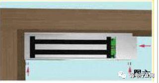 磁力锁安装示意图，门禁电磁锁安装线路图（<磁力锁>的标准安装方法）