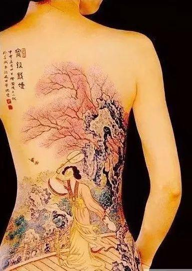 人面桃花别样红，人面桃花别样红意思（人体国画，美的盛宴）