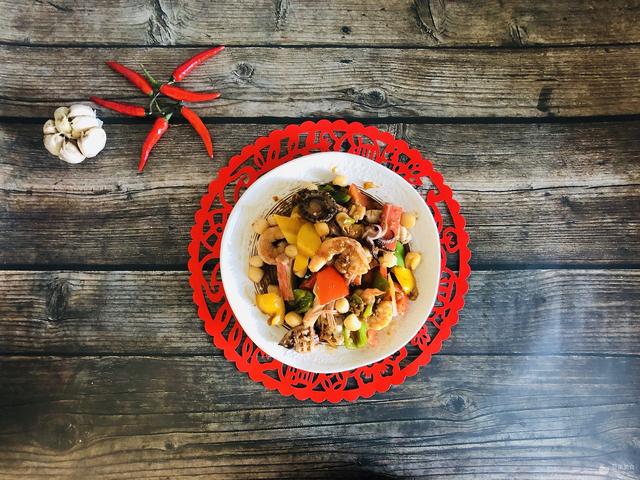 蟹棒的做法大全家常，蒜蓉什锦海鲜的做法