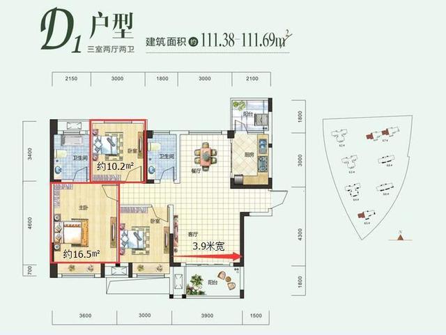 建筑平面图怎么看，手把手教你怎么看户型图及楼层平面图