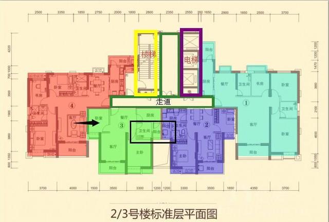 建筑平面图怎么看，手把手教你怎么看户型图及楼层平面图