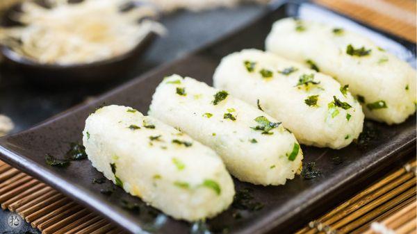 粢饭糕怎么做，10万豆友收藏的银鱼粢饭糕做法