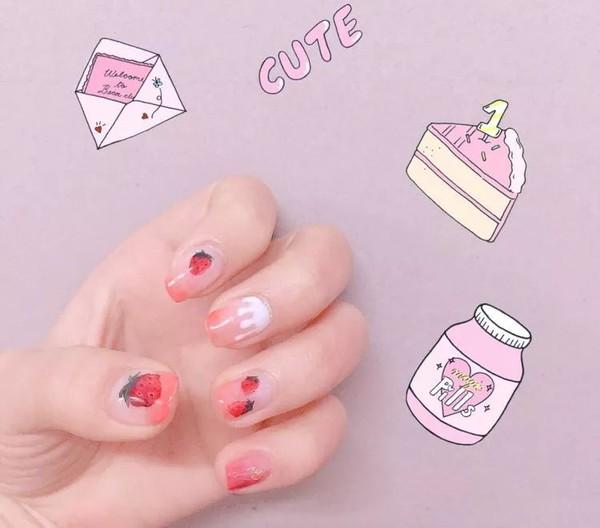 适合春天的小清新美甲，适合春天的小清新美甲图片（有趣可爱，有着春天般的味道）