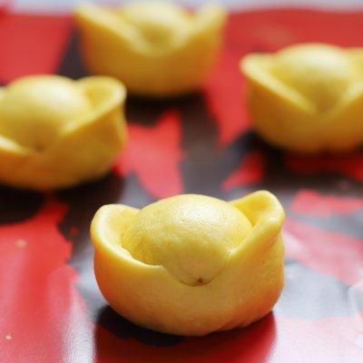 金馒头怎么做,金鱼馒头怎么做(金元宝馒头走起)