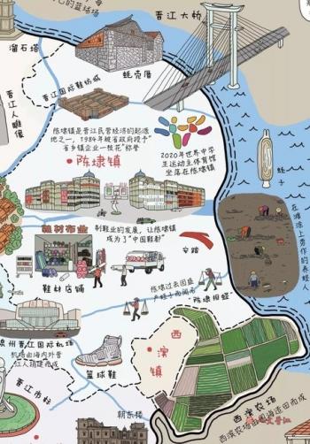 晋江市地图，晋江市地图高清（火爆朋友圈的“晋江地图”竟出自这位少年家……）
