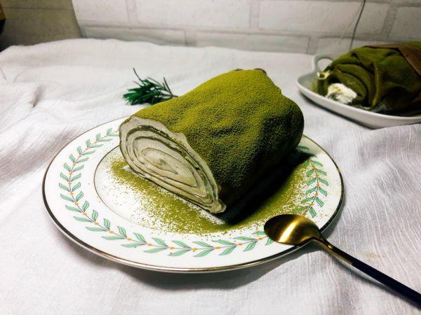 抹茶毛巾卷的做法,抹茶蜜豆毛巾卷(抹茶毛巾卷的花式做法)
