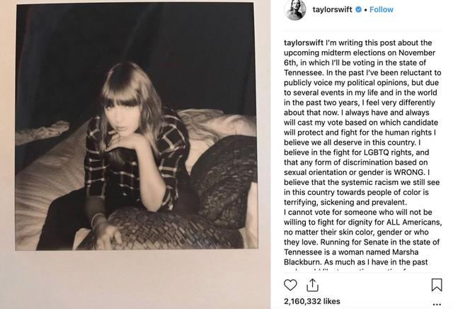 lgbtq群体是什么意思，lgbt是什么意思（泰勒·斯威夫特为政治发声）