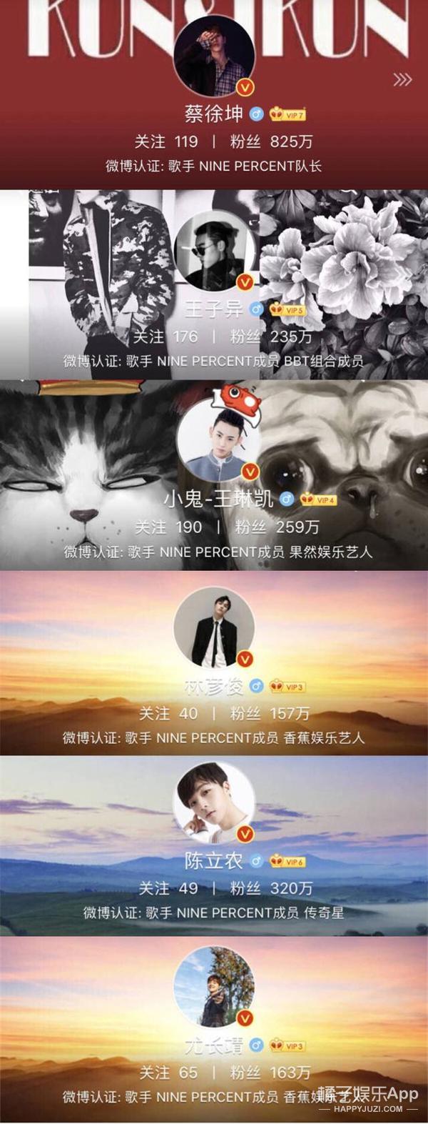 百分九的应援色是什么，百分九应援色分别是什么（UNINE团综、Vlog都安排上了）