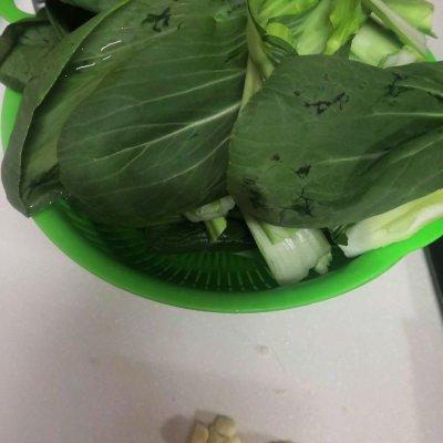 蒜蓉炒菜心的家常做法，蒜香菜心