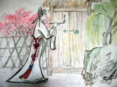 两山排闼送青来的前一句是什么，两山排闼送青来的上一句是什么（这就是古人的“朋友圈”）