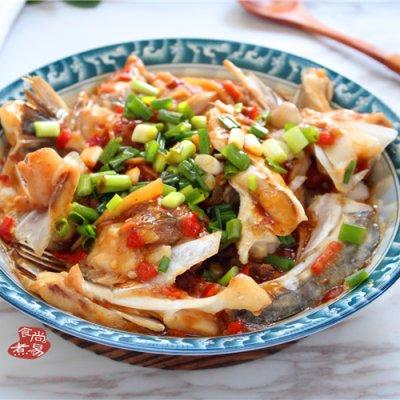 怎样蒸鱼头好吃又简单，剁椒蒸鱼头