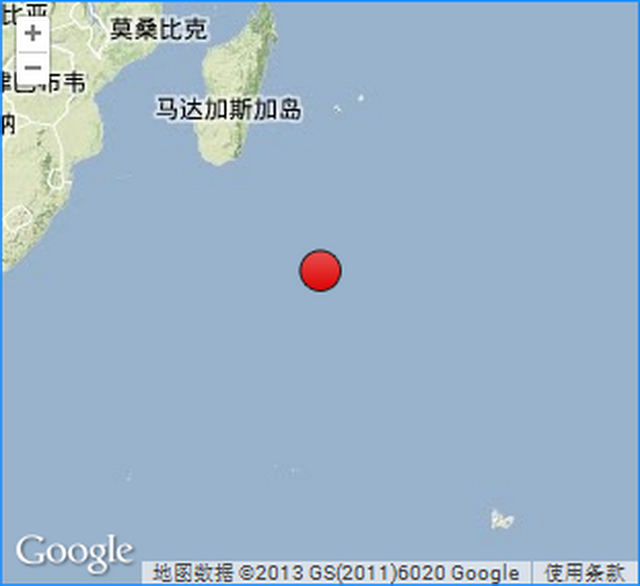 印度洋大地震在哪里，印度洋6.2级地震