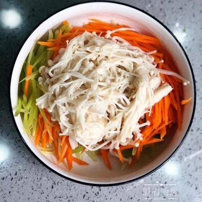拌三丝的家常做法，凉拌三丝