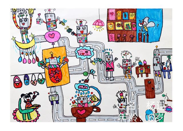 书画大赛报名参赛，书画大赛怎么参加（“北外滩水城杯”儿童绘画大赛明日截稿）