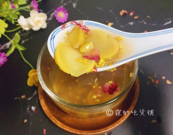 怎样做栗子羹好吃，给妈妈做道菜#桂花鲜栗羹