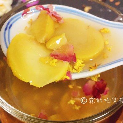 怎样做栗子羹好吃，给妈妈做道菜#桂花鲜栗羹